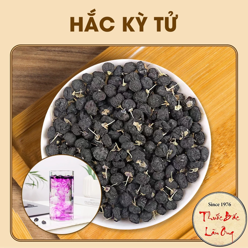 Hắc Kỷ Tử (黒クコの実) 100g - 大粒・最高級ブラックゴジベリー茶 美容と健康に