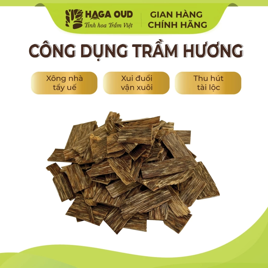 HAGA天然沈香チップス - 濃厚精油、原生の香りで空間を浄化 - お試し・通常パック