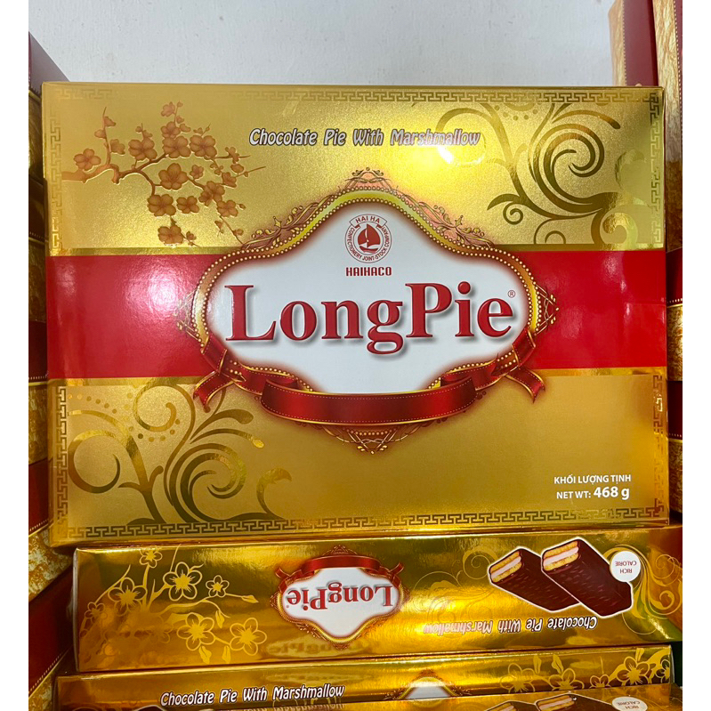 ハイハ ゴールデンロングパイ チョコレートカバードアイスクリームケーキ 箱 468g (袋付)