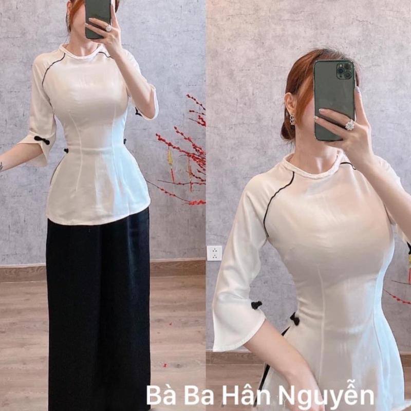 ハンニュエン セットアップ アオババ シルク素材 40-61kg対応 Hân Nguyễn