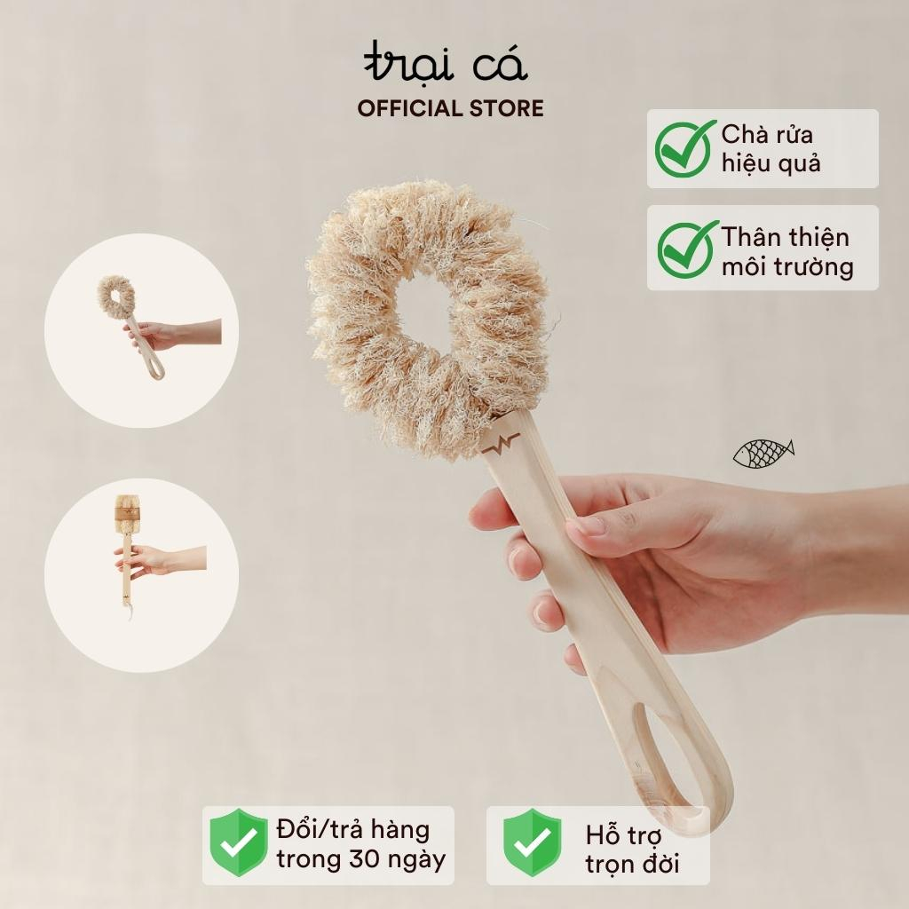 クリーニングブラシ 天然ヘチマ 多目的 手作り 洗浄用 TRAI CA
