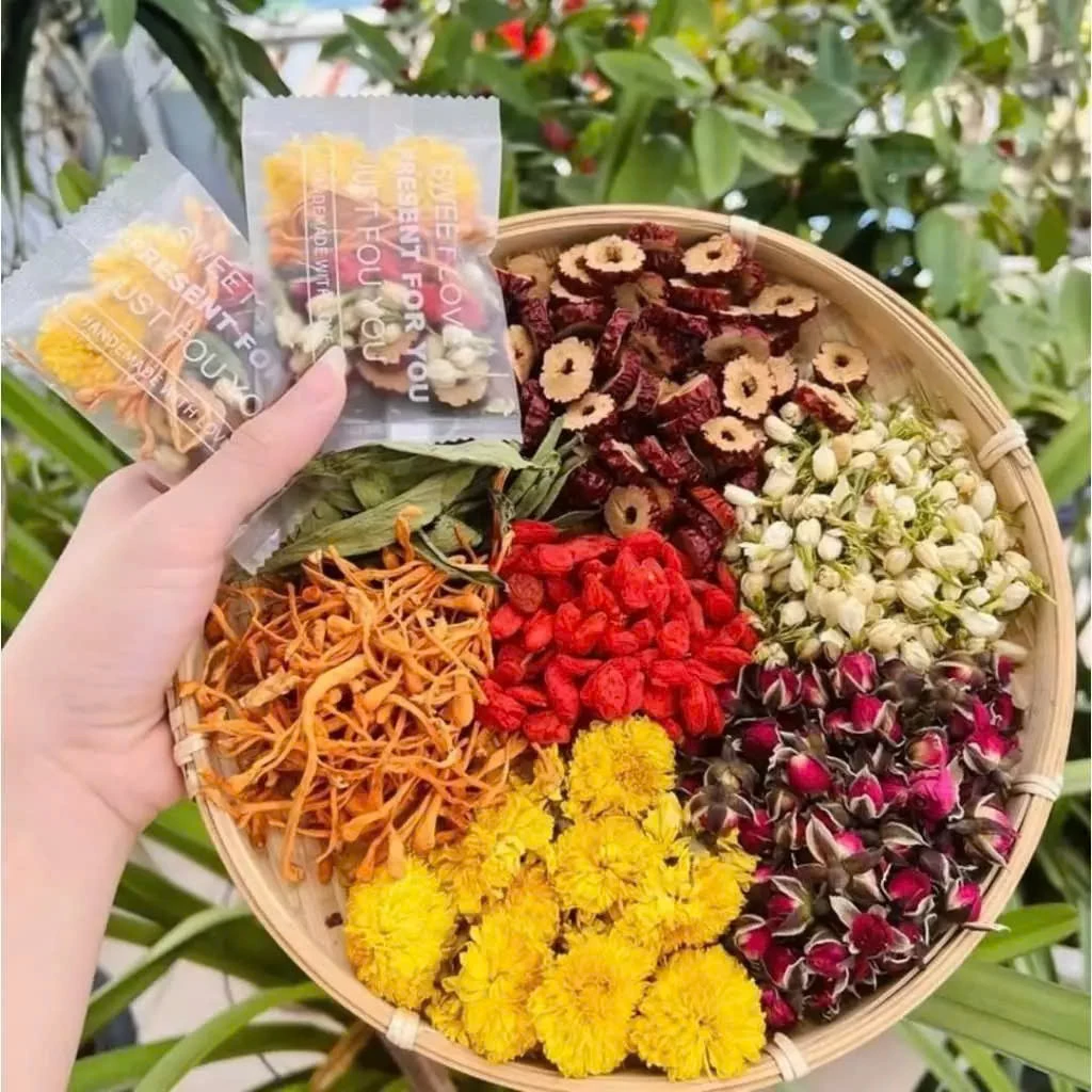 HappyLife 冬虫夏草配合 美容安眠ブレンド茶 7種ハーブ