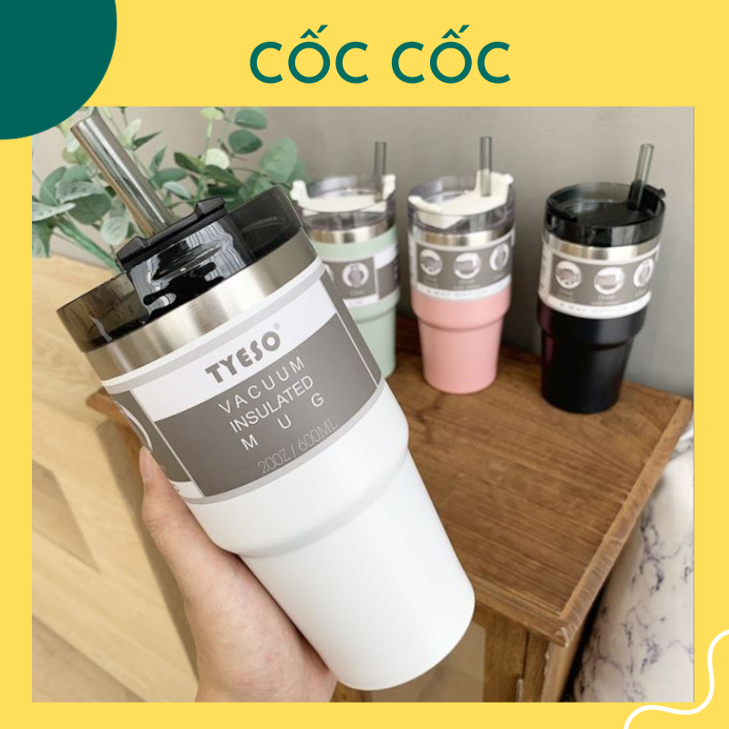 890mlの回転蓋をした熱ホルダー - 本物のTyeso -COC COC -Black