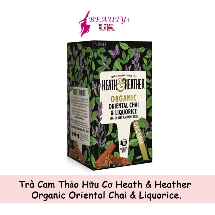 ヒース＆ヘザー オーガニック チャイ＆リコリスティー (甘草茶)