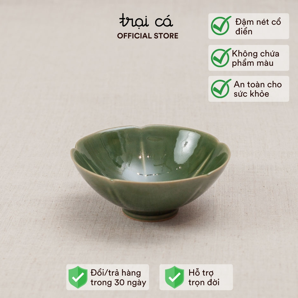 バッチャン焼き 陶器 ライスボウル ギフト用 TRAI CA