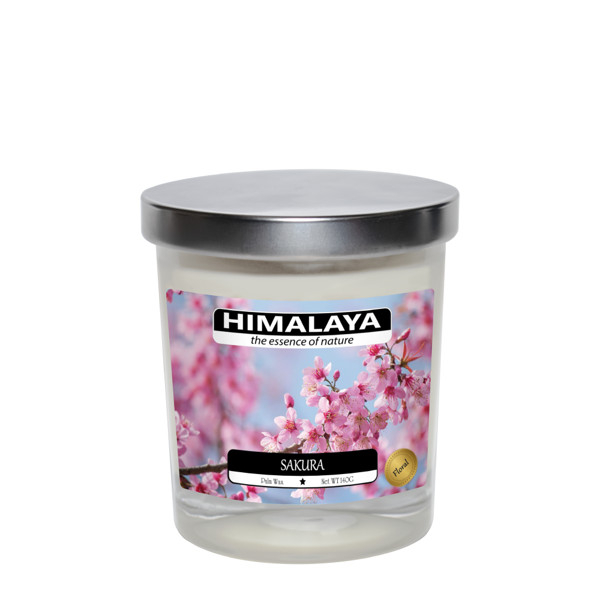 Himalaya サクラ アロマキャンドル 花の香り 140g