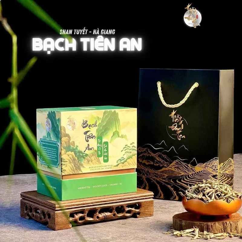 HOÀNG ĐAN TEA 特級絶品森林古樹茶『バクティエンアン』中秋ギフトセット - 茶道用