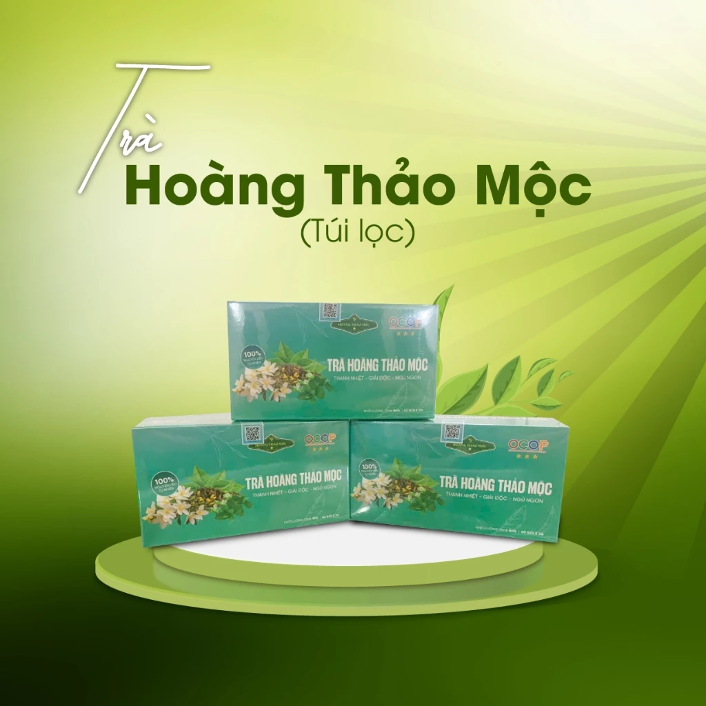 ホアンタオモック ハーブティーバッグ 2g x 40袋