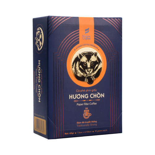 ホニーコーヒー ベトナム ジャコウネコ風味 ドリップパック 60g (芳醇なコクと深み)