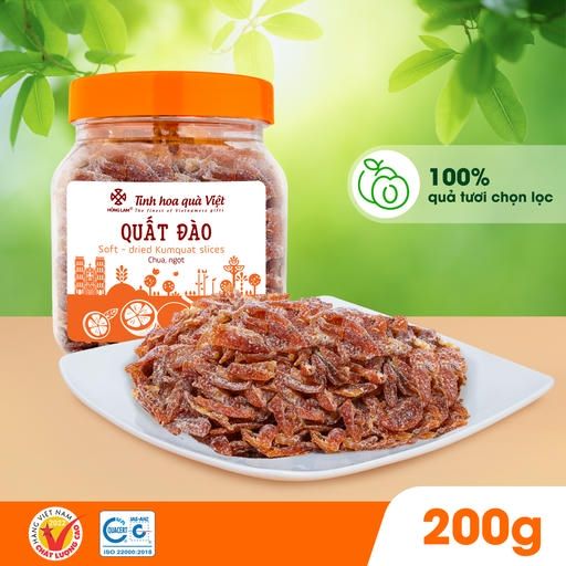 ホンラム 金柑の砂糖漬け (クアットダオ) 200g瓶