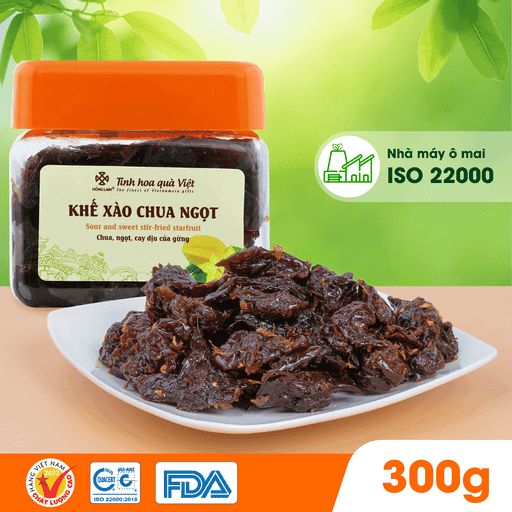 ホンラム特製 甘酸っぱいスターフルーツのオーマイ 300g