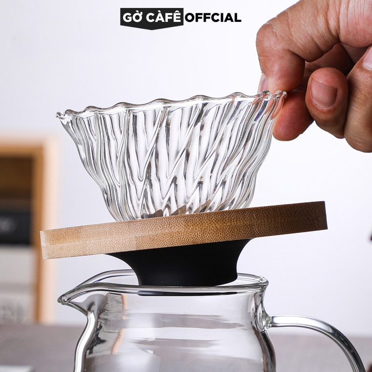 コーヒーフィルター ガラス製 V60 Pour Over