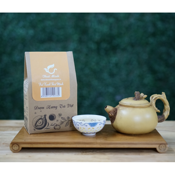 緑茶 100%タイグエン茶 100g 茶葉 Thai Minh