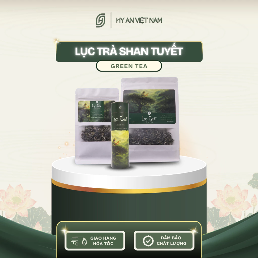 ハイアン シャンツェット緑茶 30g (筒入り) - ベトナム特産・有機栽培・高品質