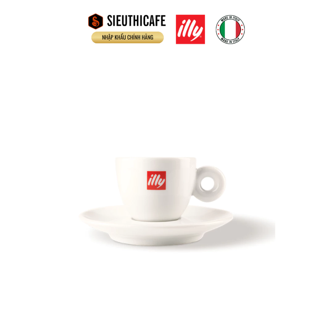 illy エスプレッソ磁器カップ 75ml