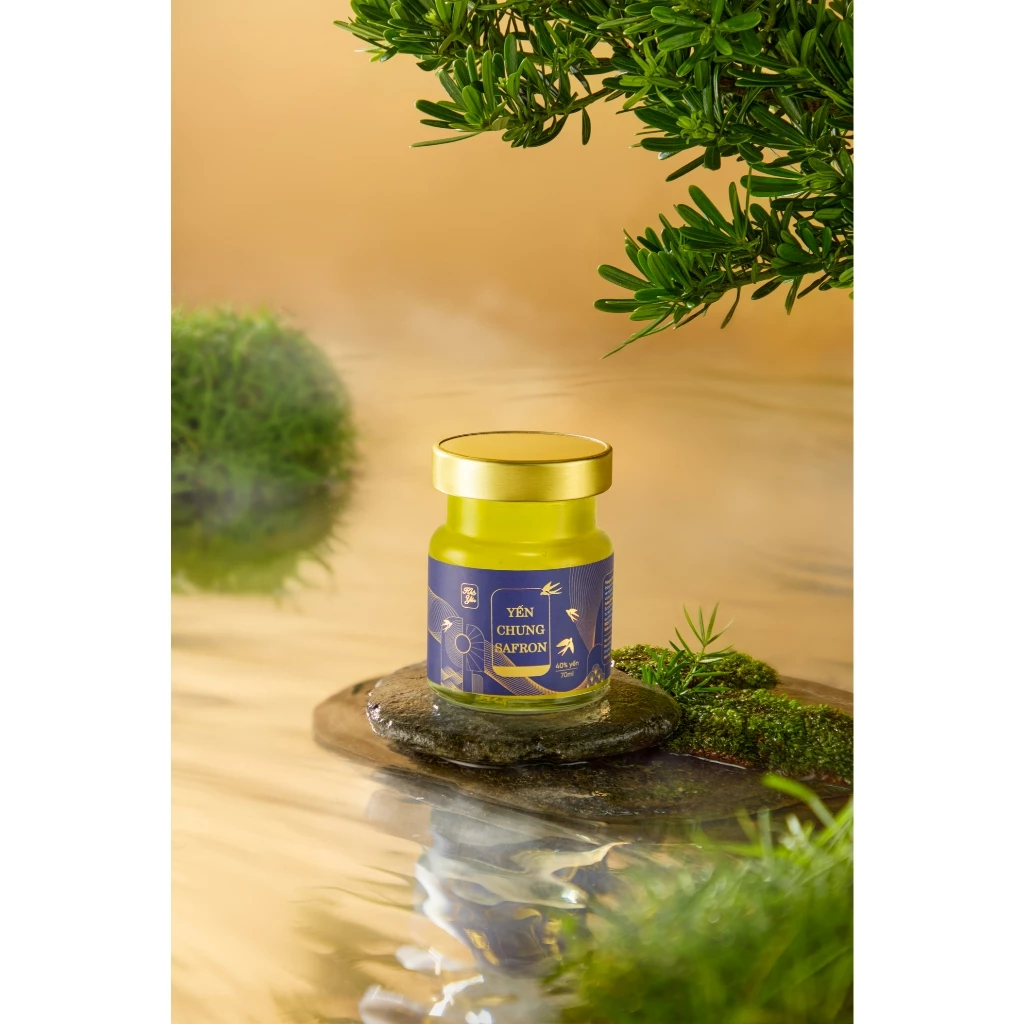 「Khả Yến」サフラン入り燕の巣ドリンク – 健康回復サポート 70ml x 10本