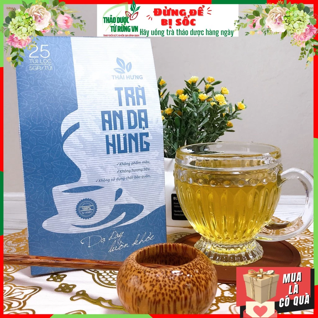 AN DẠ HƯNG 胃腸ケアハーブティー：逆流性食道炎・胃痛・十二指腸の不調に 安全で効果的 25包 125g