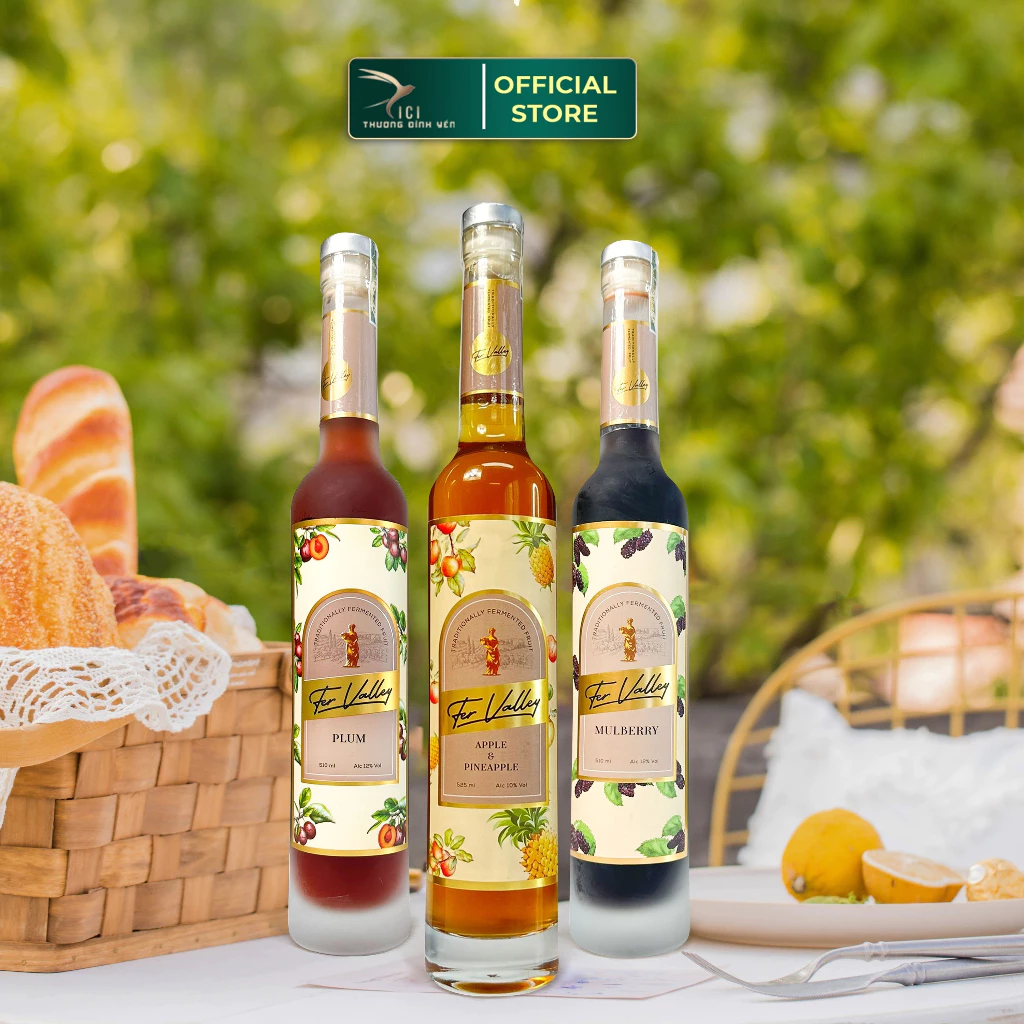 FerValley CiCi Thượng Đỉnh Yến 発酵フルーツドリンク 510ml （りんごパイン、マルベリー、プラム風味）2025年テト限定