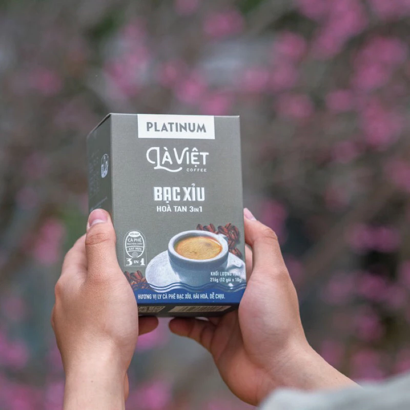 ラー・ヴィエット プラチナ バクシウ 3in1 インスタントコーヒー 12袋入り