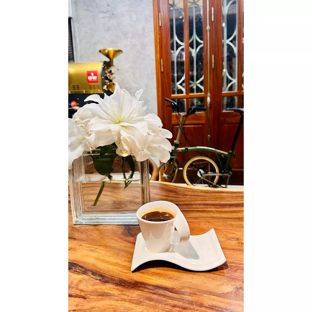 Gió Việt ブラジルアラビカコーヒー粉 フレンチプレス用 - 深みと甘い後味の絶妙バランス