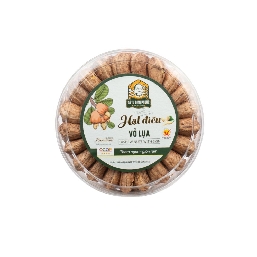 【Bà Tư】特選 薄皮カシューナッツ（塩味）205g ギフト箱入り