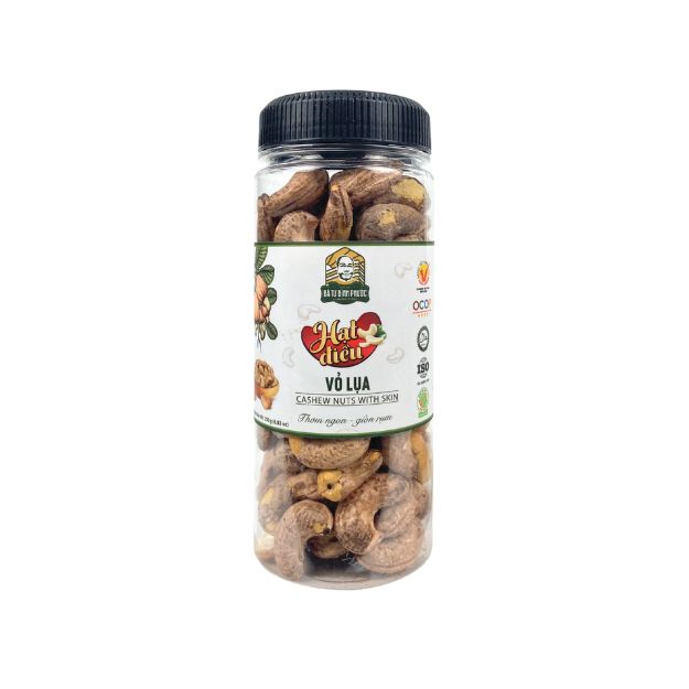 ベトナム バートゥー伝承製法 薄皮カシューナッツ 250g 瓶入り