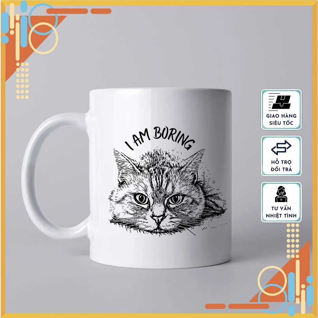 Mẫu 36：可愛い猫柄セラミックマグカップ 330ml - 高品質ギフト＆日常使い