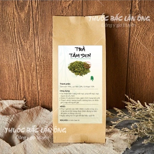 蓮の芯茶（安神・安眠・血圧安定）- Thuốc Bắc Lãn Ông