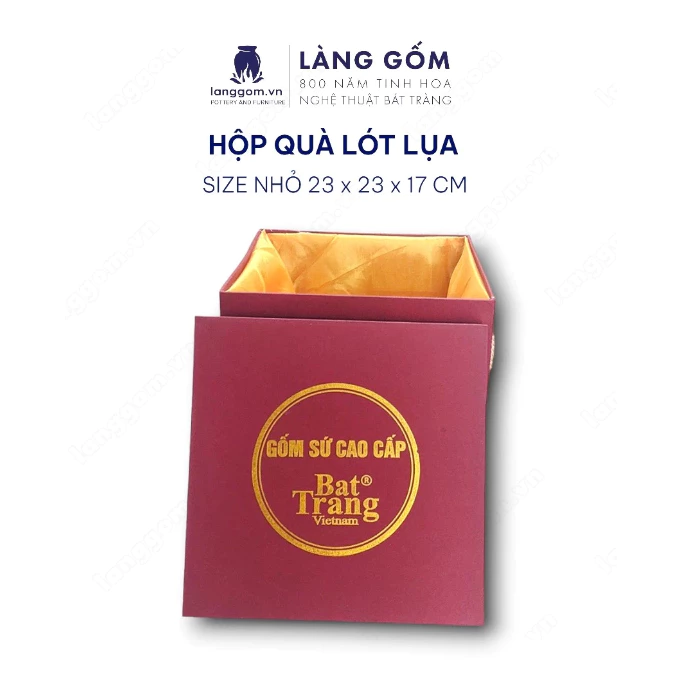 「LÀNG GỐM」バッチャン焼き高級茶器セット - 日本式翡翠釉 380ml