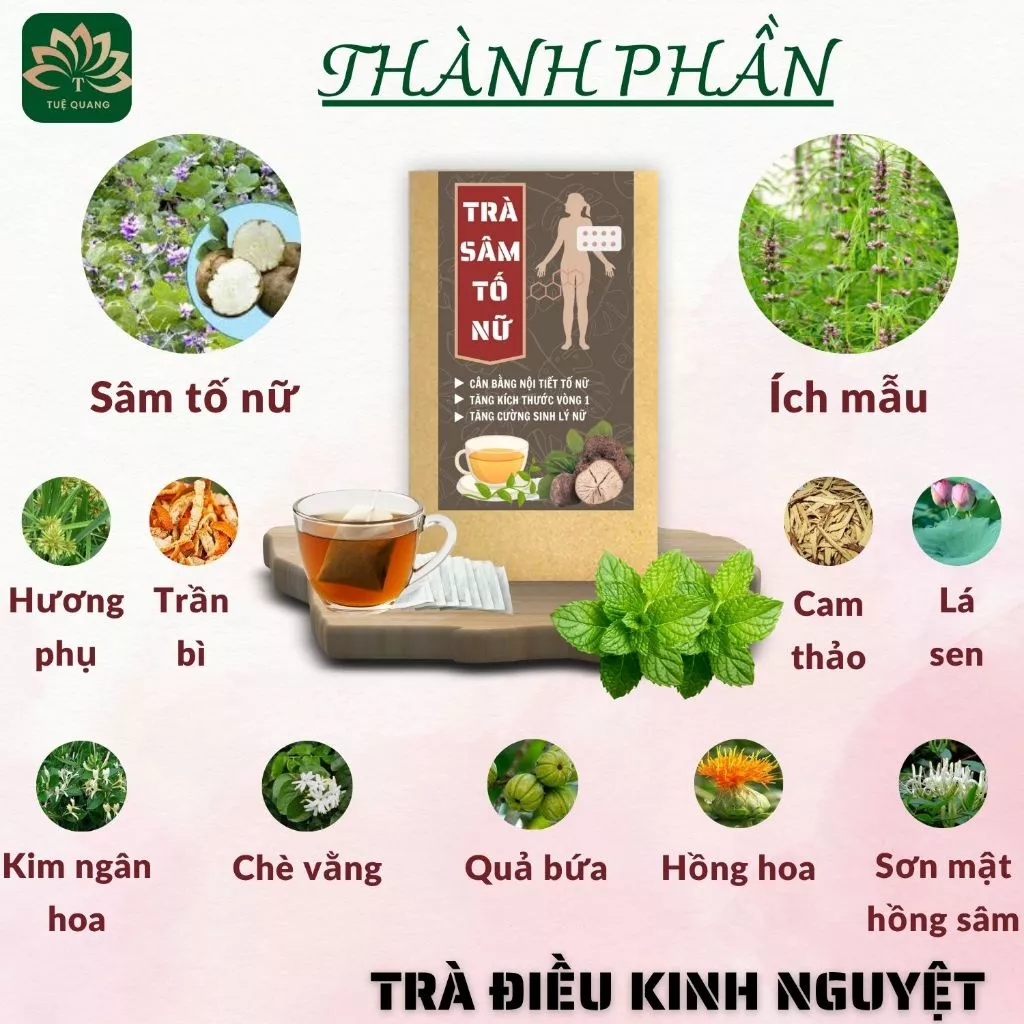 トゥエークアン サムトヌー茶 50包入 | 女性ホルモンケア、美肌、更年期サポートの天然ハーブティー