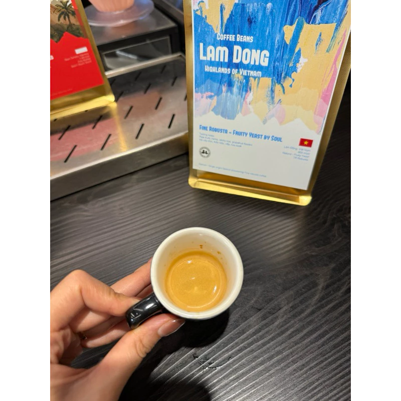 ベトナム産ファインロブスタ セントラルハイランド キャンスピリット (Ủ Cần Tây Nguyên) スペシャルティコーヒー 焙煎済みホールビーンズ 150g Stupiducks Specialty Coffee