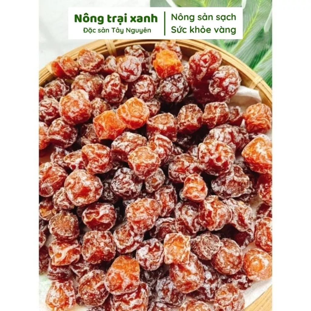 Nông Trại Xanh特製！絶品「オーマイ・マンコム」200g - 甘酸っぱく香ばしいベトナムのドライプラム、おやつやギフトに最適