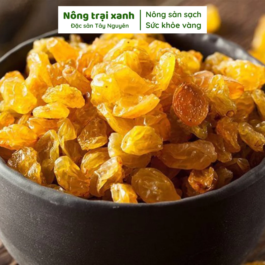 【緑の農園】黄色いソフトドライレーズン 200g – 健康おやつ、特別な贈り物に