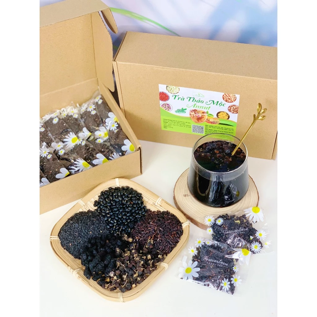 【Annut】五黒茶（ごこくちゃ）30包 – デトックス、肝臓サポート、美肌・若返りハーブティー