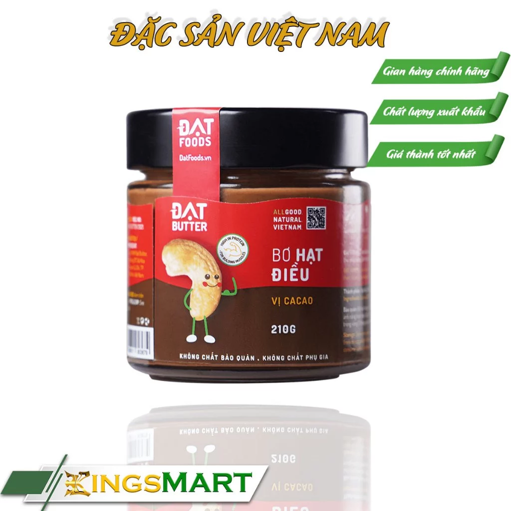 ĐẠT FOODS 濃厚カシューココアスプレッド 210g