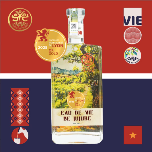 マム蒸留所 ナツメ オードヴィー 530ml – ベトナム産 高級フルーツ蒸留酒