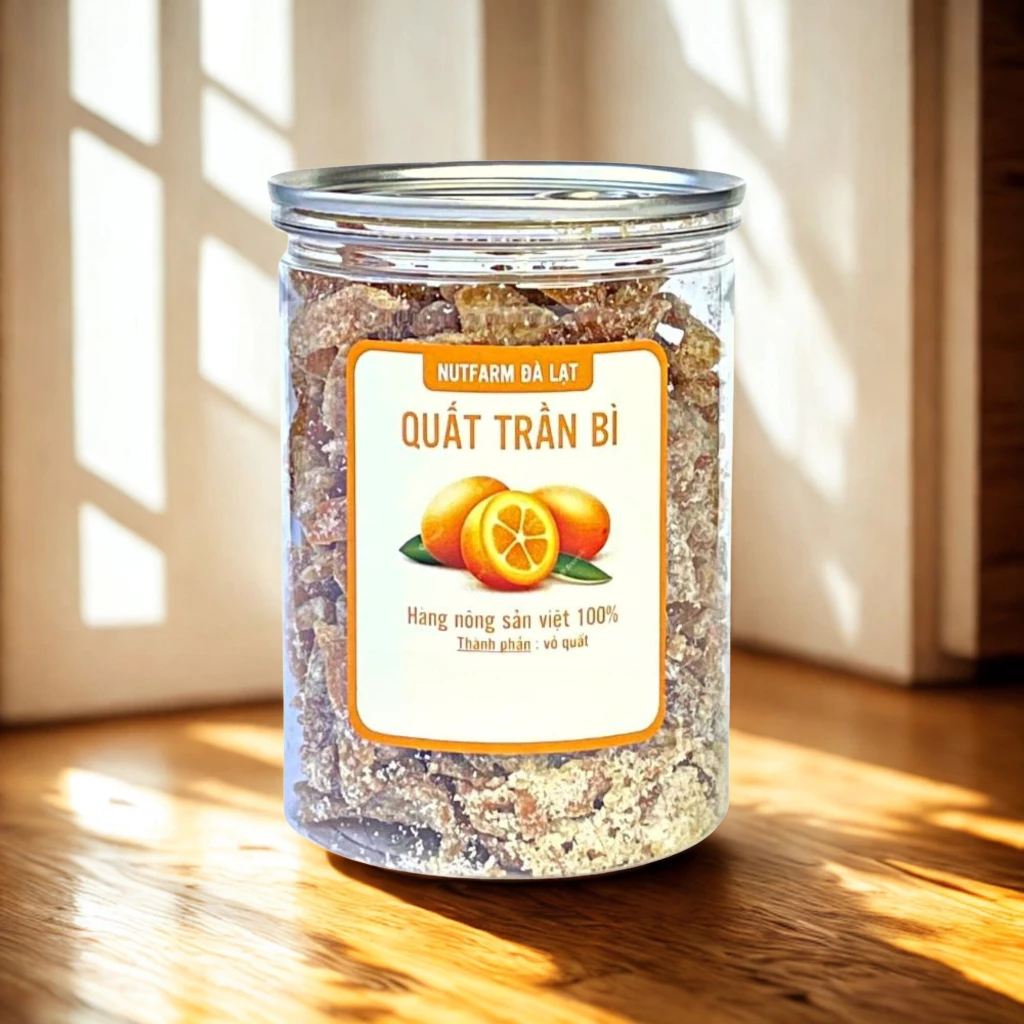 NutiFarm ダラット特産！陳皮シー・ムオイ（梅干し粉）ドライフルーツ 250g