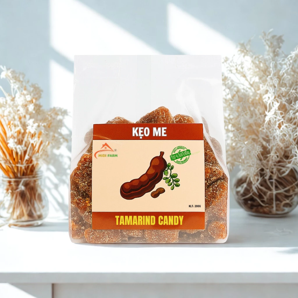 MIDIFARM ダラット名物 酸っぱ辛いタマリンドキャンディ 400g