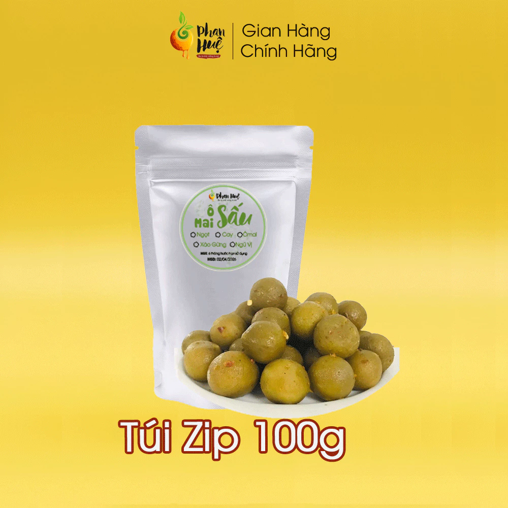 ハノイ名物 ファンフエ産 カリカリサウ（オマイ味）100g - 甘酸っぱ辛い風味