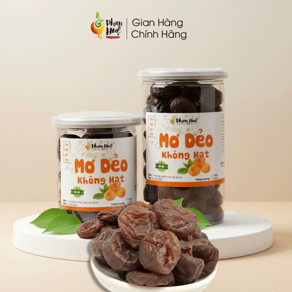 ファンフエ 無糖・種なし甘酸っぱいドライ梅（ mơ dẻo / オマイ ）300g ハノイ特産 輸出品質