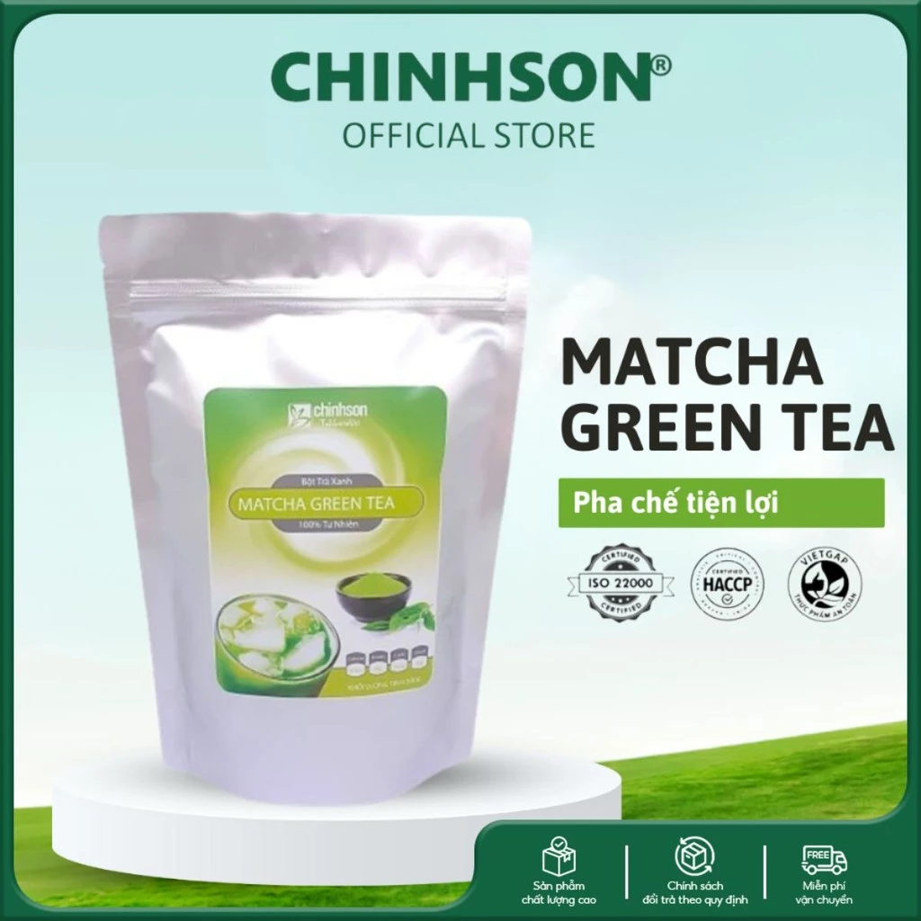 Chính Sơn 抹茶グリーンティーパウダー 500g - お家でカフェ気分！