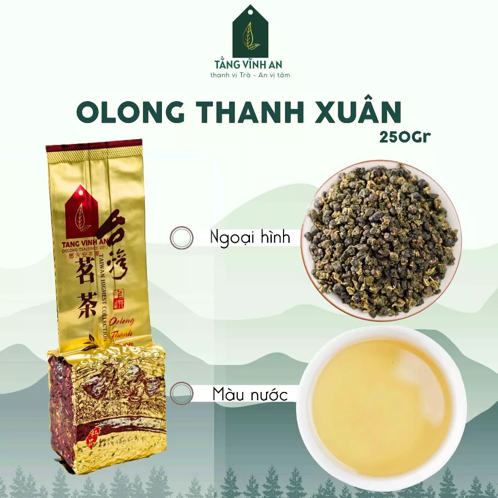 Tằng Vĩnh An 青春烏龍茶 500g - ベトナム産 高原の清らかな香り