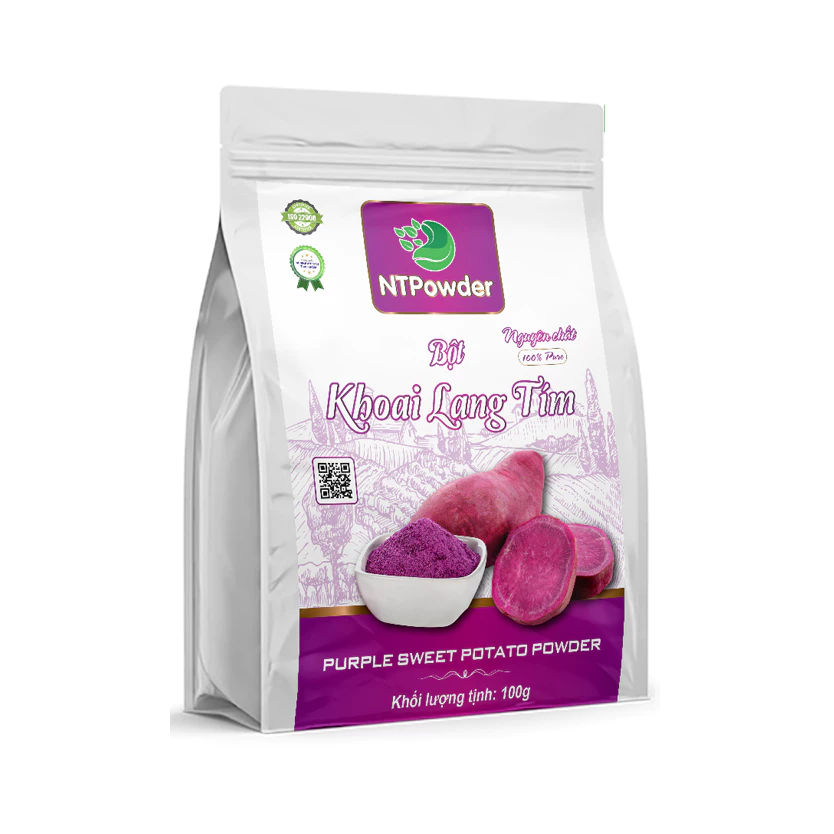 Nhất Tín Food NTPowder 冷凍乾燥 純粋紫芋パウダー 100g