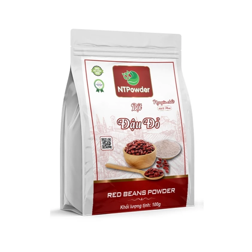 Nhất Tín Food NTPowder 純粋フリーズドライ小豆パウダー 100gパック
