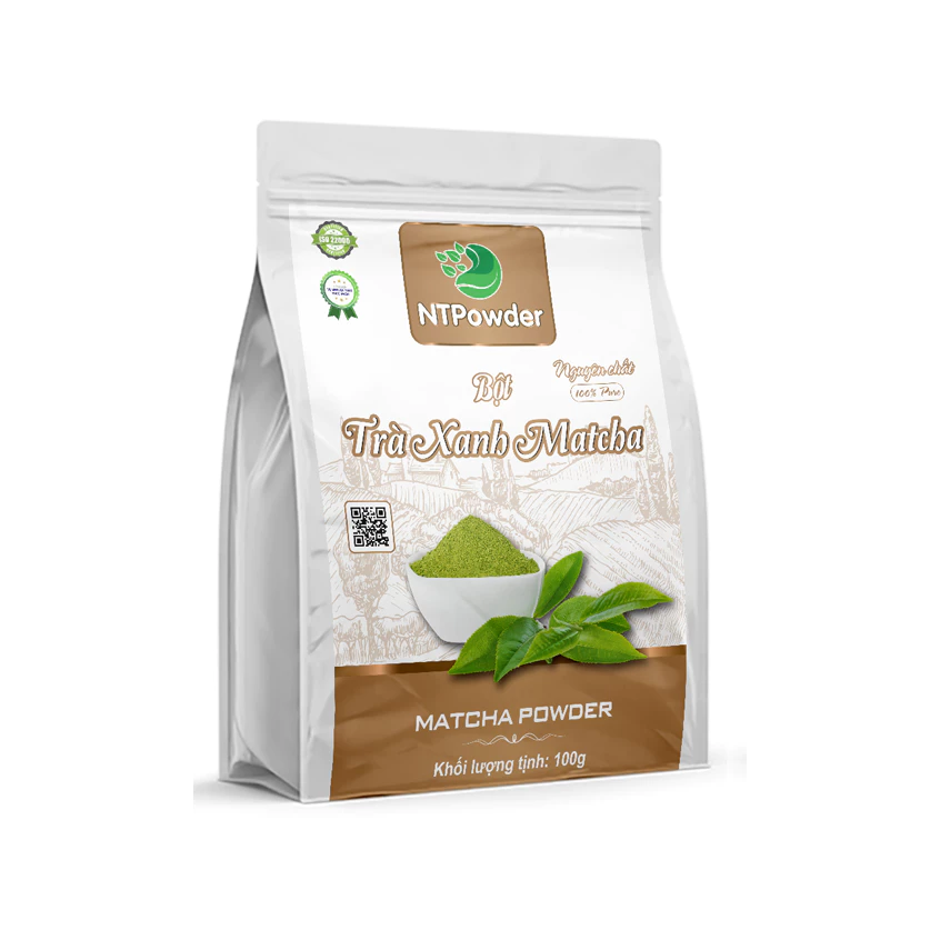 「Nhất Tín Food」NTPowder 純粋フリーズドライ抹茶パウダー 100g