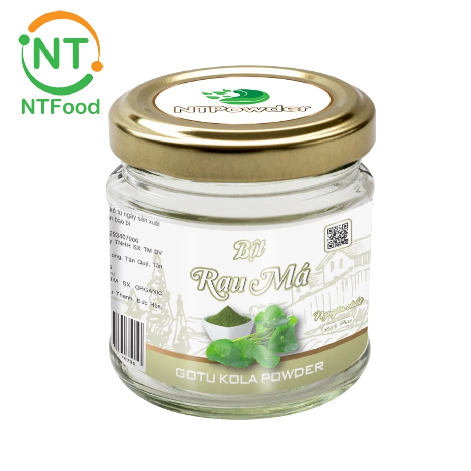 Nhất Tín Food NTPowder ゴツコラ（ツボクサ）冷凍乾燥パウダー 60g瓶