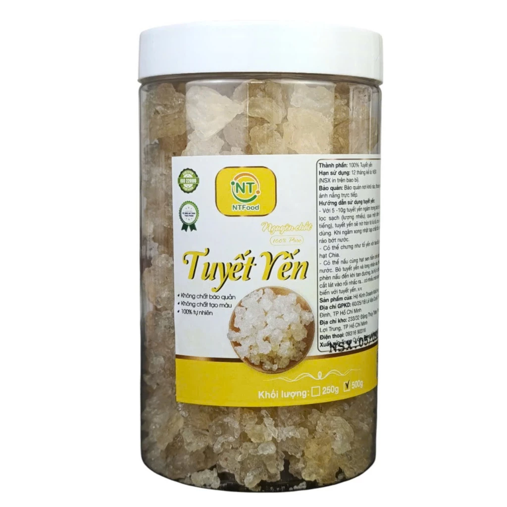 NTFood 糸引き雪燕 500g - 美容デザート・健康食材 - Nhất Tín Food