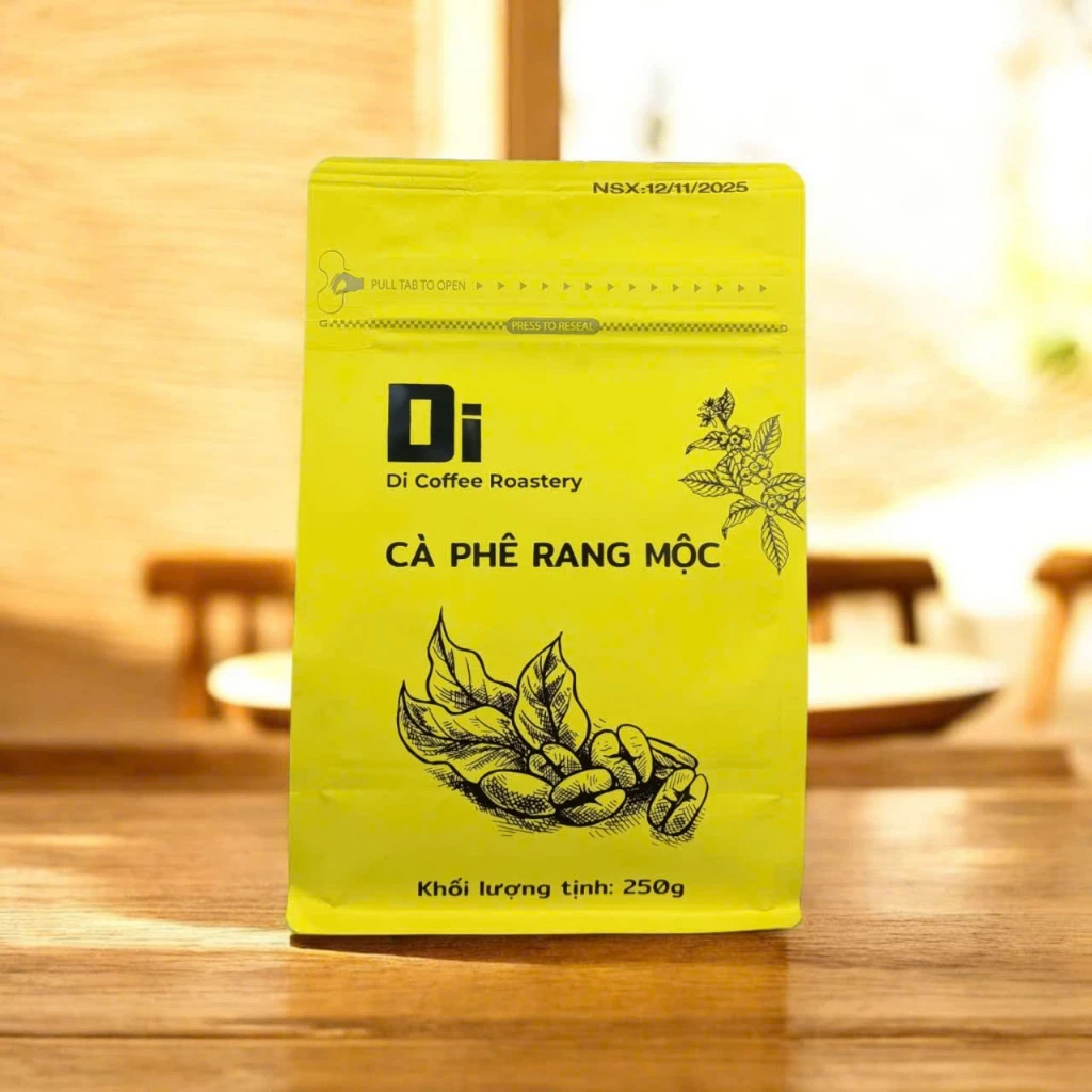 Di Coffee ロースタリー 無添加焙煎ロブスタコーヒー粉 250g - ベトナム高地産