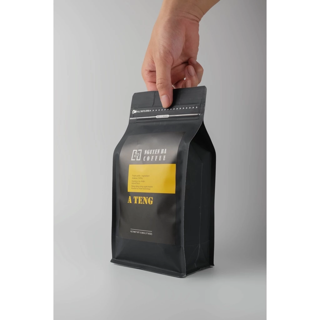 グエンバーコーヒー アラビカ種 カウダット A TENG レギュラーコーヒー（粉）500g - 純粋な香り高いベトナム産フィンコーヒー