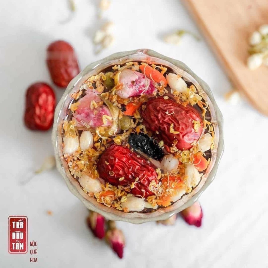 Mộc Tràオーガニック 六味桑の実金木犀ハーブティー（10パックセット） – 肝臓デトックス・美肌・体質改善